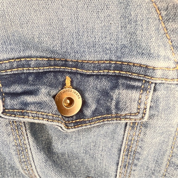 Vero moda denim jacket womens size xs - Picture 3 of 7